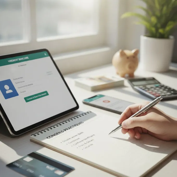 Virement bancaire : conseils pratiques