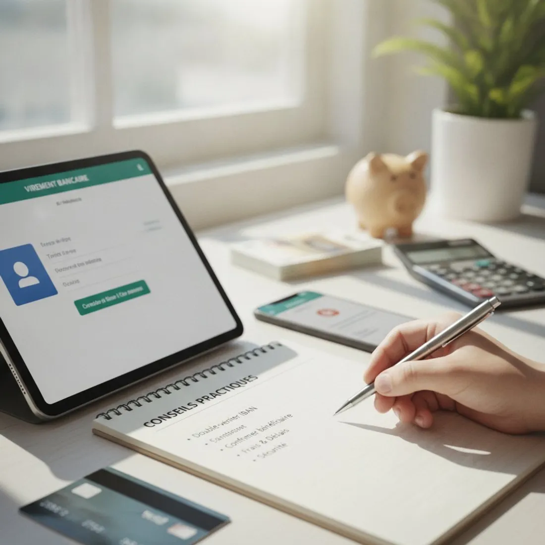 Virement bancaire : conseils pratiques